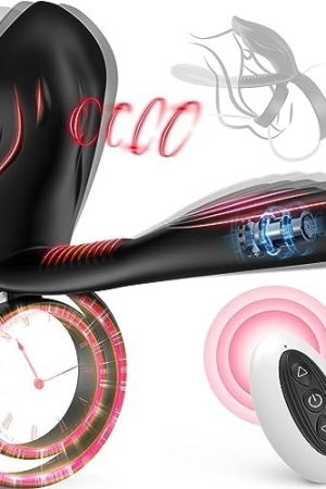 Vibrating Cock Ring Sex Toys - Shared Orgasms Adult Couples Sex Toys, Penis Ring Penis Vibrators G-Spot Clitoral Stimulator With 10 Intense Vibration Modes, Vibrating Penis Ring Couples Vibrator
