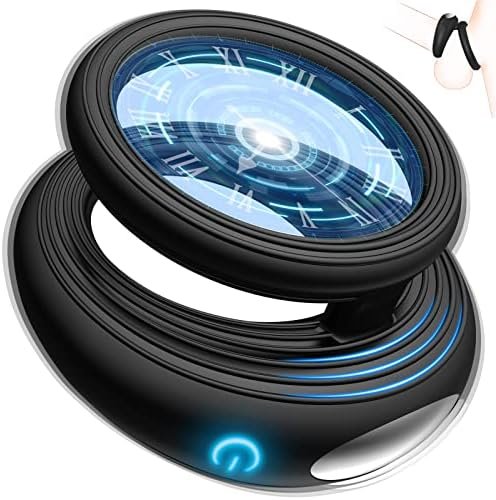 Sex Toys Vibrating Cock Ring - Male Sex Toys Penis Ring Vibrator With 10 Intense Vibration Modes, Double Ring Male Vibrator For Longer Harder Stronger Erection, Adult Sex Toys For Men & Couples
