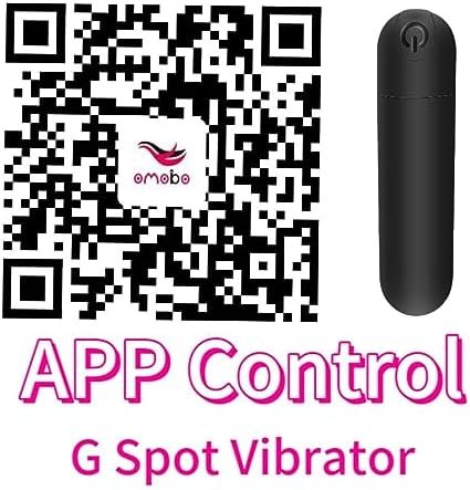 Bizooth App Bullet Vibrator, Mini Bullet G Spot Vibrator, Nipple Clitorals Sex Stimulator For Women,Sex Toys With 10 Vibrating,Adult Toy Gift For Couples (Black) - Image 2