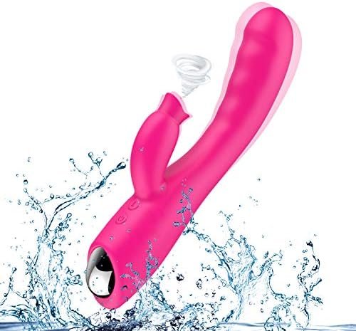 Clitoral G Spot Licking And Sucking Toy Rose For Women Sucker Cordless Pleasure Thrusting Silent Waterproof Soft Rabbit Dual Motor Vibrator Vibrating Adult Sex Handheld Orgasm