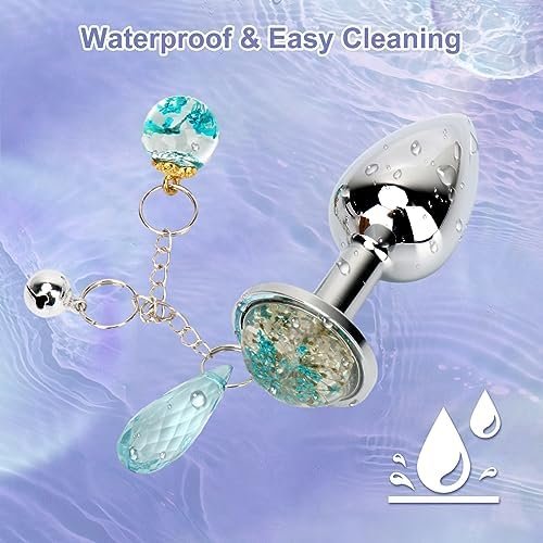 Crystal Glass Anal Plug Luxury Jewelry Butt Plug Fetish Anal Butt Stimulation Unisex Sex Toy (S) - Image 3