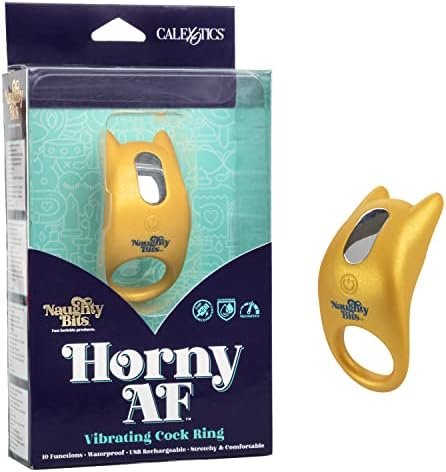 California Exotics Novelties Naughty Bits Horny Af Vibrating Cock Ring
