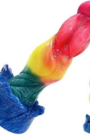 8.46 Inch Fantasy Realistic Dildo Sex Toys,G Spot Silicone Dildos Anal Toy With Strong Suction Cup,Anal Safe Dildo Adult Toys For Women Men And Couple