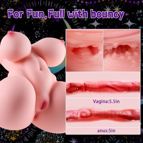 Hsouela 10.8Lb Sex Doll For Men Masturbator Male, Pocket Pusssy For Men Realistic Big Ass Pure Stroker Sex Toys - Image 3