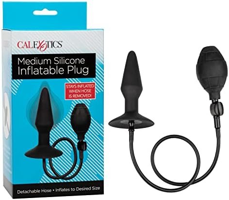 Calexotics Se-0430-10-3 Medium Silicone Inflatable Plug