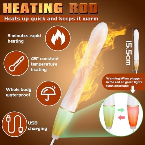 Dovelo Automatic Heating Rods And Cleaning Kit For Masturbator - Image 3