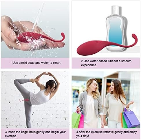 Bullet Vibrator, Vibrating Bullet Sex Toy For Women Vibrating Ball, Powerful & Quiet Wireless Silicone Stimulator, Bluetooth Remote Control Vibrator With Music Sync, Partner & App Control - Image 3