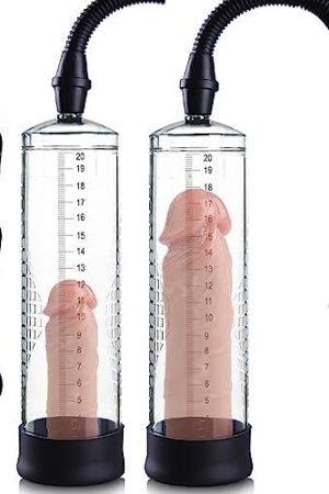 Penis Pump Extender Enlarger, Male Sex Toys Manual Penis Vacuum Pump Cock Sleeve Sexual Enhancer Adult Toys Training Device, Sex Toys For Men Couple Stronger Bigger Erection, With 3 Penis Ring