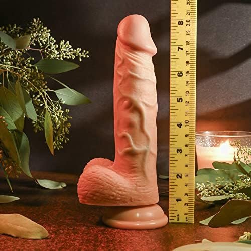 Evolved 8" Realistic Dildo W/Balls - Image 3