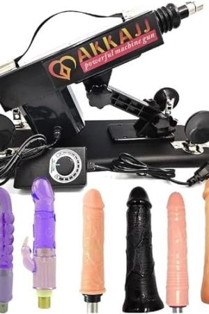 Thrust Machine Sex Tool Dildos Multi-Speed Adjustable Telescopic Sex Machine For Women With Different Attachments