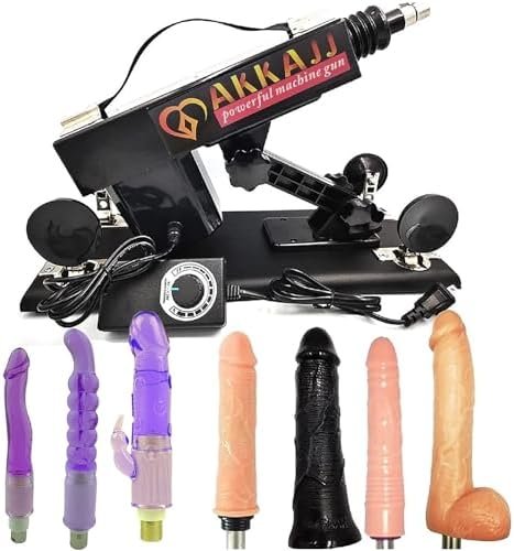 Thrust Machine Sex Tool Dildos Multi-Speed Adjustable Telescopic Sex Machine For Women With Different Attachments