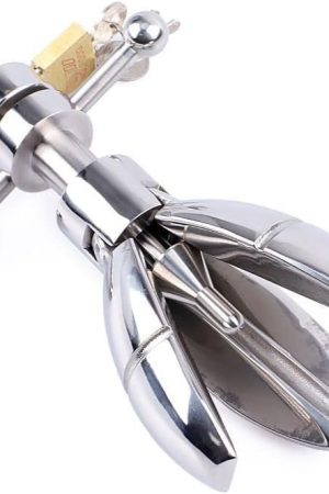 Tabuy Anal Stretching Open Tool Adult Sex Toy Stainless Steel Anal Plug With Lock Expanding Ass Appliance