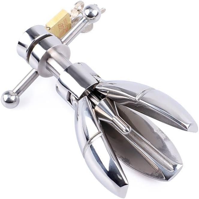 Tabuy Anal Stretching Open Tool Adult Sex Toy Stainless Steel Anal Plug With Lock Expanding Ass Appliance