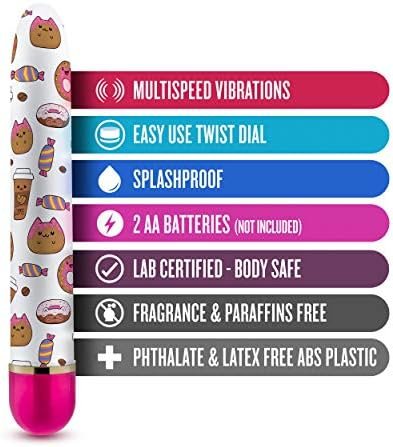 Blush The Collection 7” Adjustable Multi-Speed Vibrator, Waterproof, Slim Line, Sex Toy For Women, Sex Toy For Couples - Image 2