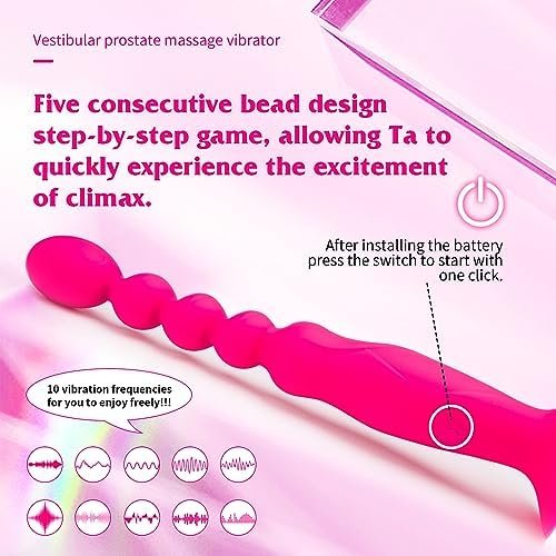 Pink Vibrating Butt Plug Anal Plug Training Toy, Bullet Vibrator Anal Sex Toys With Suction Cup Base For Male,Female And Beginner - Image 3
