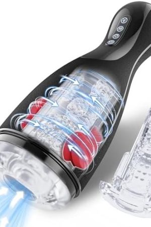 Automatic Male Masturbator Male Sex Toy With 3 Squeezing Modes, 3 Suctions & 10 Vibrations, Male Sex Toys For Men Male Stroker Penis Pump, Adult Toys Pocket Pussy For Men, Adult Sex Toys & Games