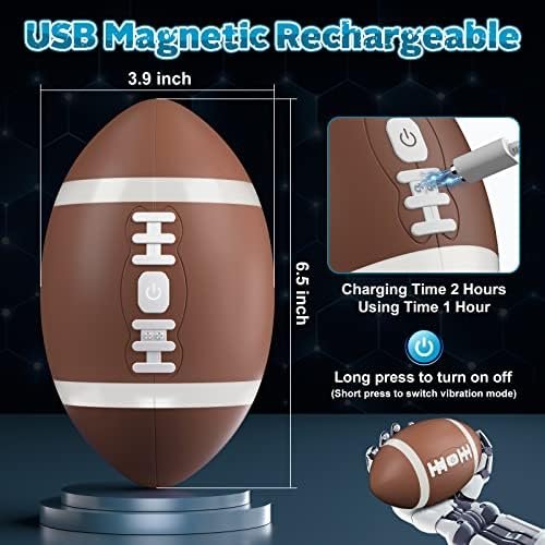 Sex Toys Male Masturbator For Men, 12 Vibrations Males Vibrator With Open-Ended 3D Textured Pocket Pussy For Penis Stimulation, Adult Toys For Men Gay Couple Sex Pleasure Brown - Image 3