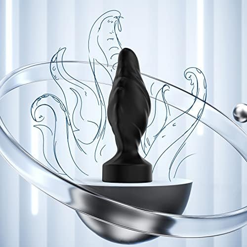 Anal Plug Vibrator With App Control, Stirlove Remote Control Anal Adult Sex Toys With 9 Modes Stimulator For Male, Female, Beginner Black - Image 2