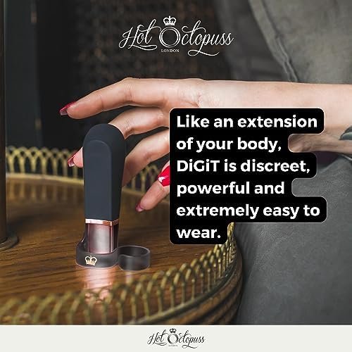 Hot Octopuss | Digit Finger Bullet Vibrator | Powerful & Rechargeable | Discreet Female Sex Toy | Rumbling Clitoral Stimulator | Solo & Partner Play | 100% Waterproof | Usb Recharge - Image 2