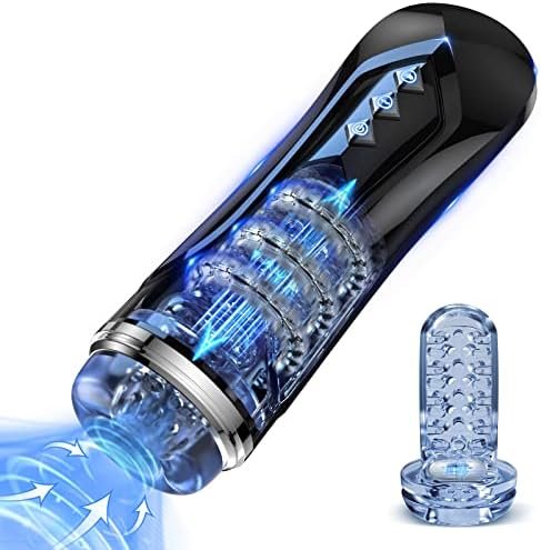 Automatic Male Masterburbater Sex Toys - Male Masturbator With 7 Thrusting & Vibration, Hands Free Blowjob Machine For Penis Stimulation, Male Auto Stroker Realistic Sleeve Sex Machine Sex Toy For Men - Image 2