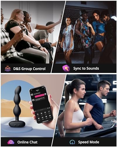 Lovense Ridge Vibrator Anal Beads Dildo, 360° Rotating Vibrating Butt Plug Anal Sexy Toys For Men Women, Adult Toy Prostate Massager, Remote Control Anal Vibrator For Beginner & Advanced Player - Image 3