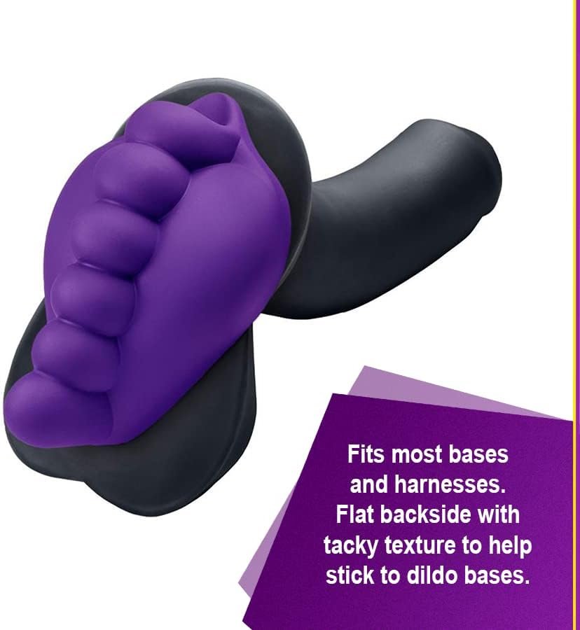 Honeybunch By Bananapants Inspired By Buzzing Bees Uniquely Contoured, The Round, Plump, Protruding Nubs Were Designed To Stimulate While Grinding Has An Added Pocket To Slip A Favorite Bullet Vibe In - Image 3