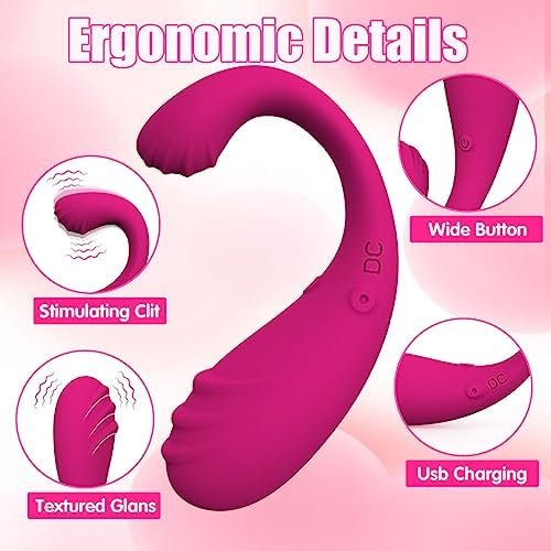 Leqc G Spot Clitoral Vibrator Dildo With App Remote Control, Wearable Vibrator Adult Sex Toys Vibrations For Women,Remote Vibrating Panty Rechargeable Clit Vaginal Stimulator Anal Nipples Massager - Image 3