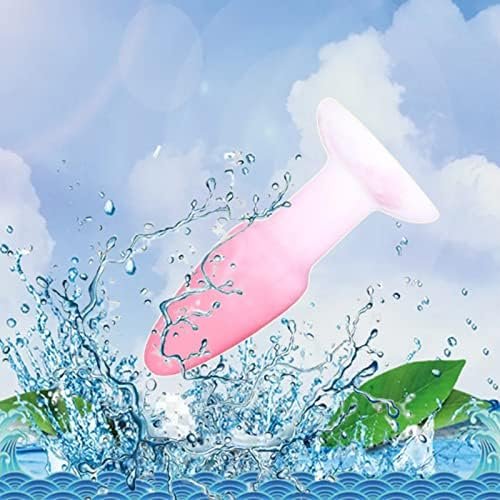 Silicone Anal Plug,Butt Plug With Strong Suction Cup Prostate Massager Comfortable Soft Anal Training For Anal Dilatation Fetish Sex Toy For Beginners Advanced Players Sex Factory (Purple) - Image 2