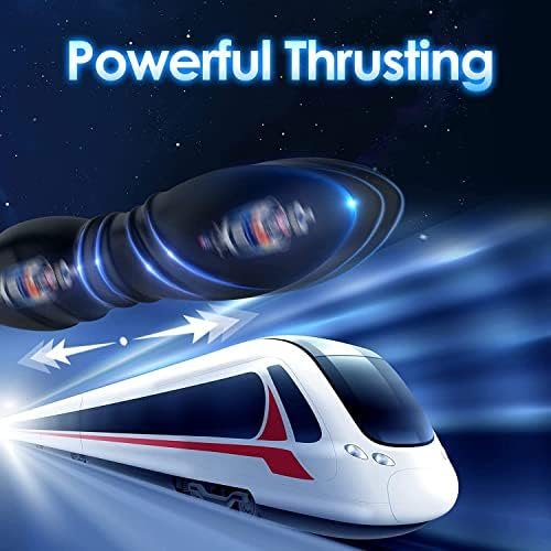 Thrusting Anal Vibrator Prostate Massager With Penis Ring- Vibrating Dildo Anal Toy Butt Plug With 9 Thrust & Vibration Modes, App & Remote Control Male Adult Anal Sex Toy For Men, Couple Sex Toys - Image 2