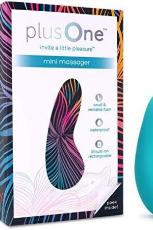 Plusone Mini Vibrator For Women - Made Of Body-Safe Silicone, Fully Waterproof, Usb Rechargeable - Personal Massager With 10 Vibration Settings