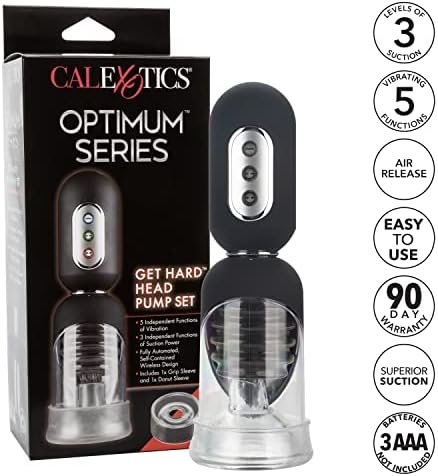 Calexotics Se-1041-08-3 Optimum Series® Get Hard™ Head Pump Set - Image 3