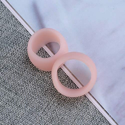 Amosfun 2Pcs Soft Cock Rings Stretchy Silicone Foreskin Penis Ring Enlarger Stronger Harder Erection To Prolonging Climax Sex Toys For Men Male - Image 3