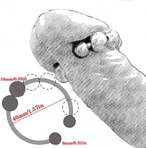 Anmooee Stainless Steel Penis Ring Cock Head Glans Sex Increase Orgasm Sex Ejaculation Products Semen Lock Sex Toys For Men Delay - Image 2