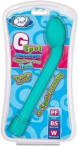Cloud 9 Novelties Curved G Spot, Teal, 1 Ounce - Image 3