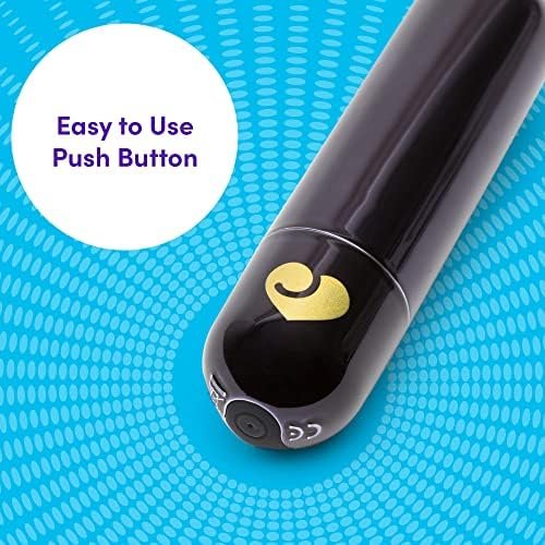 Lovehoney Bullet Vibrator For Her – Mini Vibrator For Clitoral Stimulation - Rechargeable Vibrator Bullet With 10 Vibration Modes – Waterproof Nipple Stimulator – Couples Sex Toy - Black - Image 3