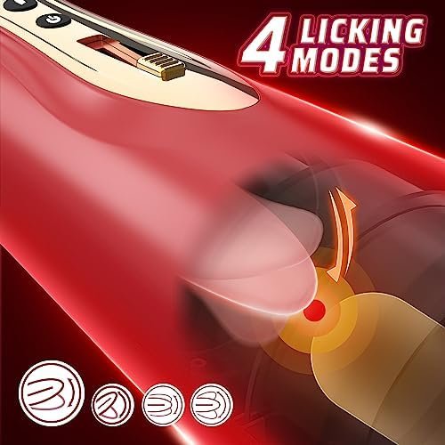 Male Masturbator Sex Toys For Men, Automatic Male Sex Toy 7 Vibrating & 4 Licking Modes Masturbators Cup,3D Realistic Textured Pocket Pussy Mens Sex Machine Electric Penis Pump Adult Sex Toys & Games - Image 3