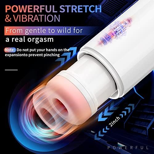 Male Masturbator Adult Sex Toys,Sex Machine With 4 Thrusting & 4 Suction & 10 Vibration Modes Pocket Pussy,Toys For Men'S Sex,Automatic Stroker Male Masturbators Penis Stimulation,Blowjob Toy For Men - Image 3