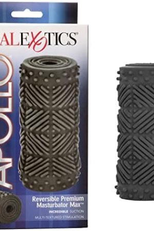Calexotics Apollo Reversible Masturbator Max, Grey