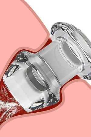 Clear View Hollow Anal Plug Enema Sex Toys Butt Dilator For Men Anal Peeping Anal Washer Douche Women Vaginal Dilator
