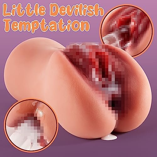 Male Masturbator Doll, Ass Pocket Pussy Stroker,3D Realistic Dolls Pocket Pussies Sleeve For Realistic Vagina Toys Textured Reusable Soft Stretchy Adult Men Sex Toys - Image 3
