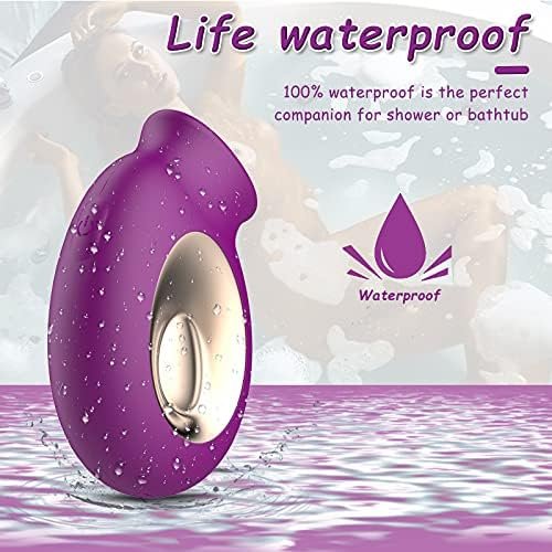 Rose Vibrator, Clitoral Nipple Anus Licking Tongue Vibrator With 2 Speeds & 5 Modes Powerful Stimulator-G Spot Vibrators For Quick Orgasm Rechargeable Adult Sex Toys For Women Couples - Image 3