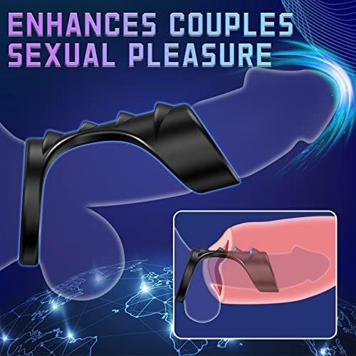 Liquid Silicone Cock Ring, Ultra Soft Premium Stretchy Penis Ring For Last Longer Harder Stronger Erection Pleasure,Enhancing Sex Toy For Men Or Couples Play - Image 3