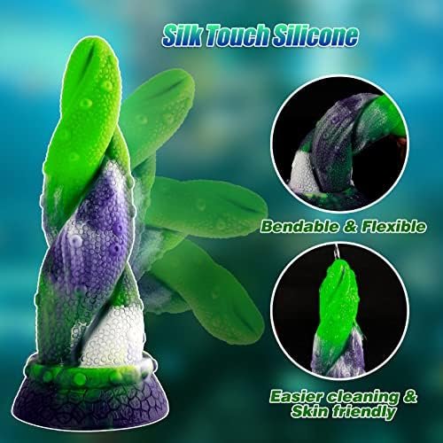 Realistic Dildo For Women And Men,Sex Toys Tentacle Dragon Dildos Silicone Huge Big Anal Dildo With Strong Suction Cup For Hands-Free Play, Dildos Adult Sensory Toys For Women For Vaginal G Spot - Image 2