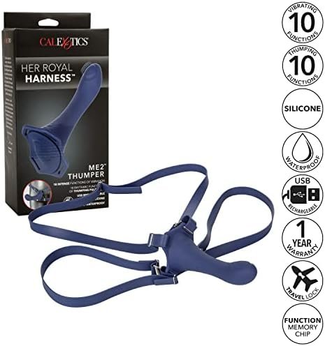 Calexotics Se-1566-45-3 Her Royal Harness™ Me2™ Thumper - Image 3