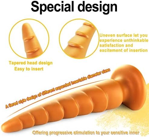 Tariss'S Long Anal Plug Flexible Silicone Dildo With Strong Suction Cup For Hands-Free Play Putt Plug For Women Men G-Spot Prostate Stimulation Couples Pleasure Adult Sex Toys Black L - Image 3