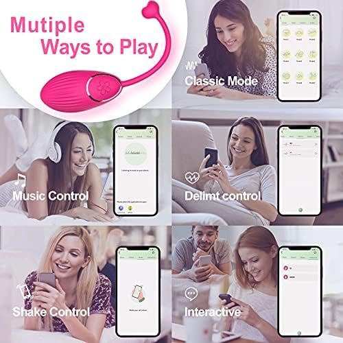 Remote Control Vibrator, Couple Vibrator With 10 Frequencies And App Control, Waterproof & Rechargeable G Spot Clitoral Stimulator Adult Sex Toys For Women And Couple - Image 2