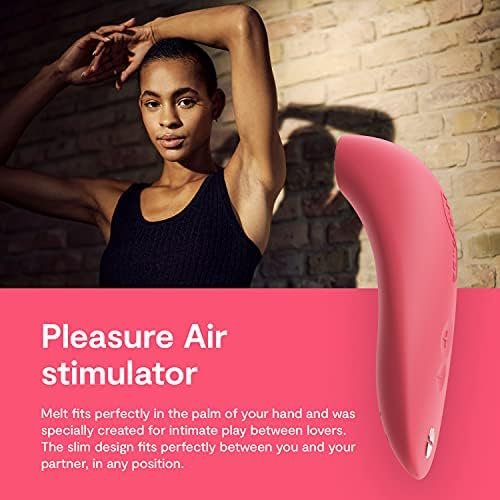 We-Vibe Melt Clitoral Sucking Vibrator Clit Massaging App Controlled Smart Toy, Midnight Blue - Image 3