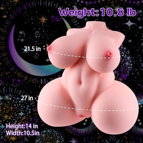 Hsouela 10.8Lb Sex Doll For Men Masturbator Male, Pocket Pusssy For Men Realistic Big Ass Pure Stroker Sex Toys - Image 2