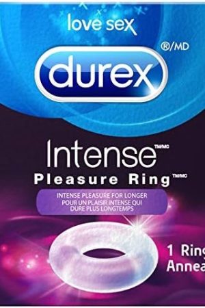Durex Pleasure Ring, Intense Pleasure, Stay Hard For Longer, Super Stretchy And Soft, Waterproof
