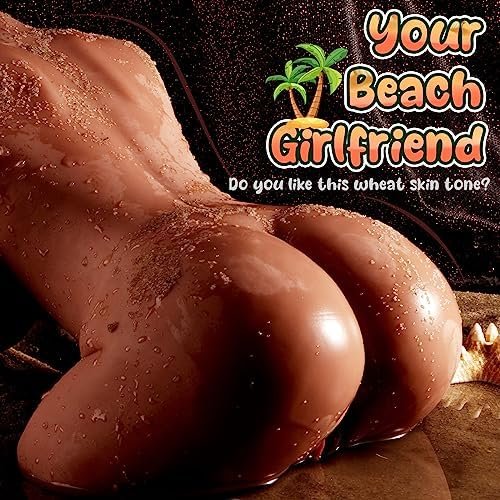 Sex Doll Torso Male Masturbator Realistic Men’S Sex Doll With Big Boobs, Chocolate 9.26Lb Lifelike Adult Male Sex Toys For Vagina Anal Breast Play Silicone Female Torso Reusable Toys For Masturbation - Image 2